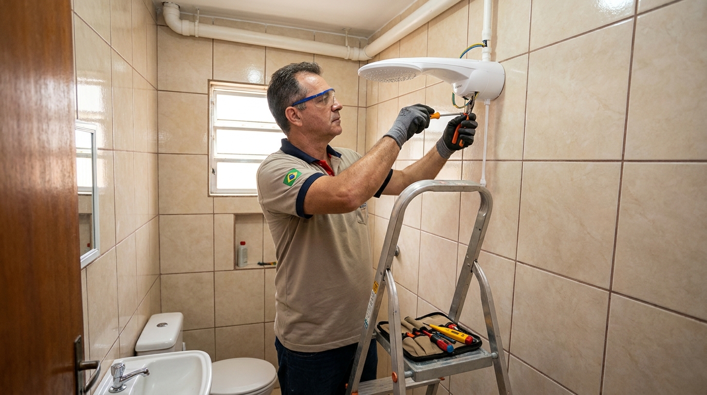 Instalação com Pressurizador